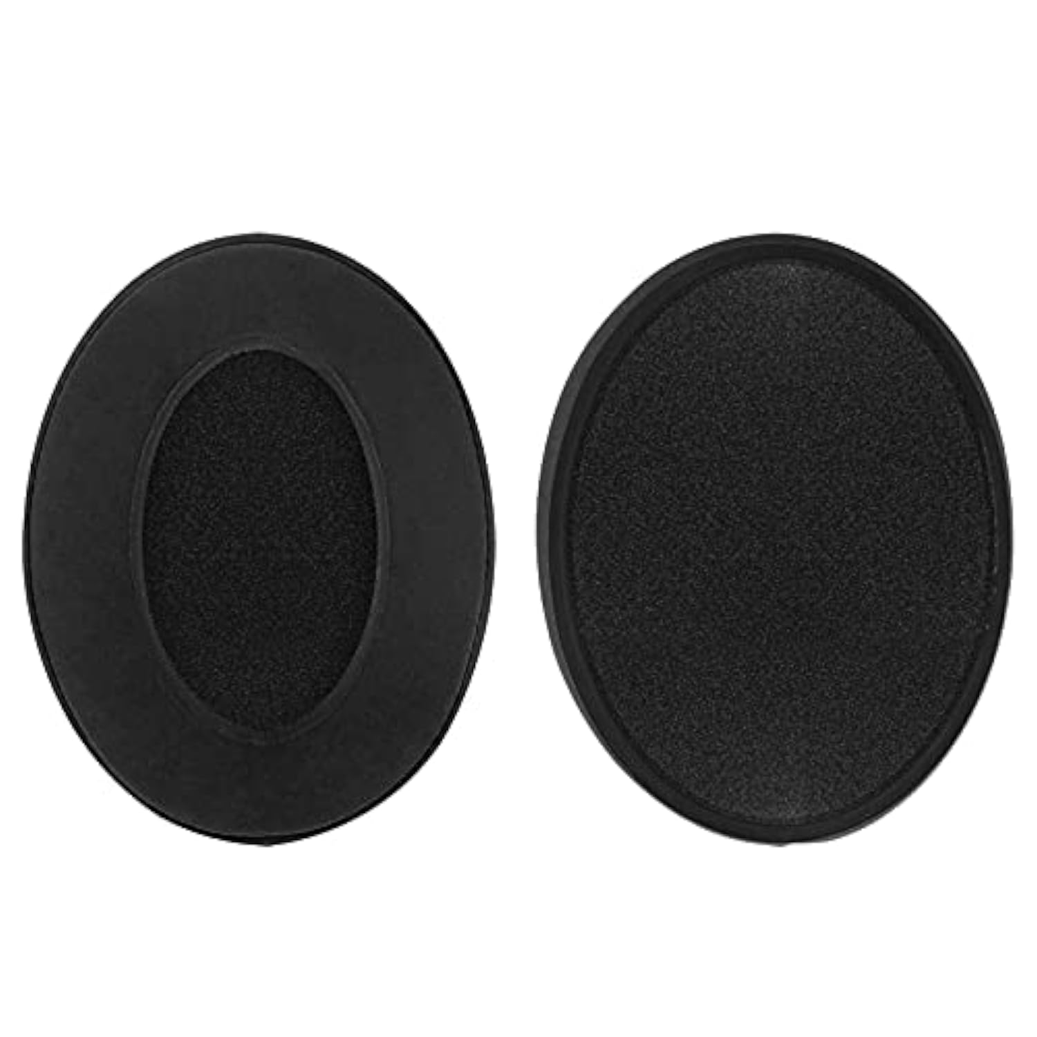 Geekria Comfort Laminated Fabric Replacement Ear Pads for Sennheiser HD 598/ 598SE/ 598CS/ 598SR/ 595/599/ 599SE Headphones, Repair Parts (Black)