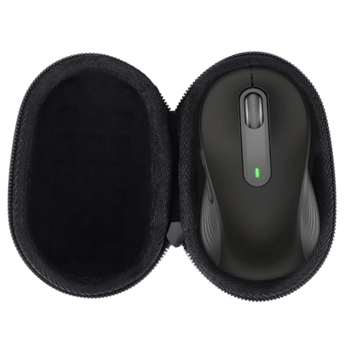 Storage Case Compatible With Logitech Signature M650 / M550 Mouse (Black Case)