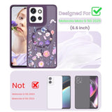 Magnetic Flower Case for Motorola Moto G Power 2025/2026 Colorful Phone Case