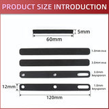 Runjrx Keyboard Spacebar Foam, Silencer Pad For 7U Mechanical Keyboard Space B