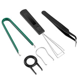 5 Pcs Keyboard Puller Set,Keyboard Cleaning Tools Set Switch Puller Set Stainl
