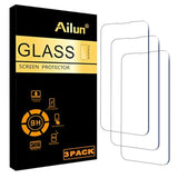 Iphone 14 14 Pro 6.1 Inch Tempered Glass Screen Protector 3 Pack Case Friendly