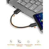 CableCreation Short USB C 6 inch, USB A to USB C Fast Charging Type C Data Cord for Power Bank, Galaxy S23, iPad Pro iPad mini, iPad Pro,iPhone 15/16,Android Auto/Cellphone,PS5 Controller