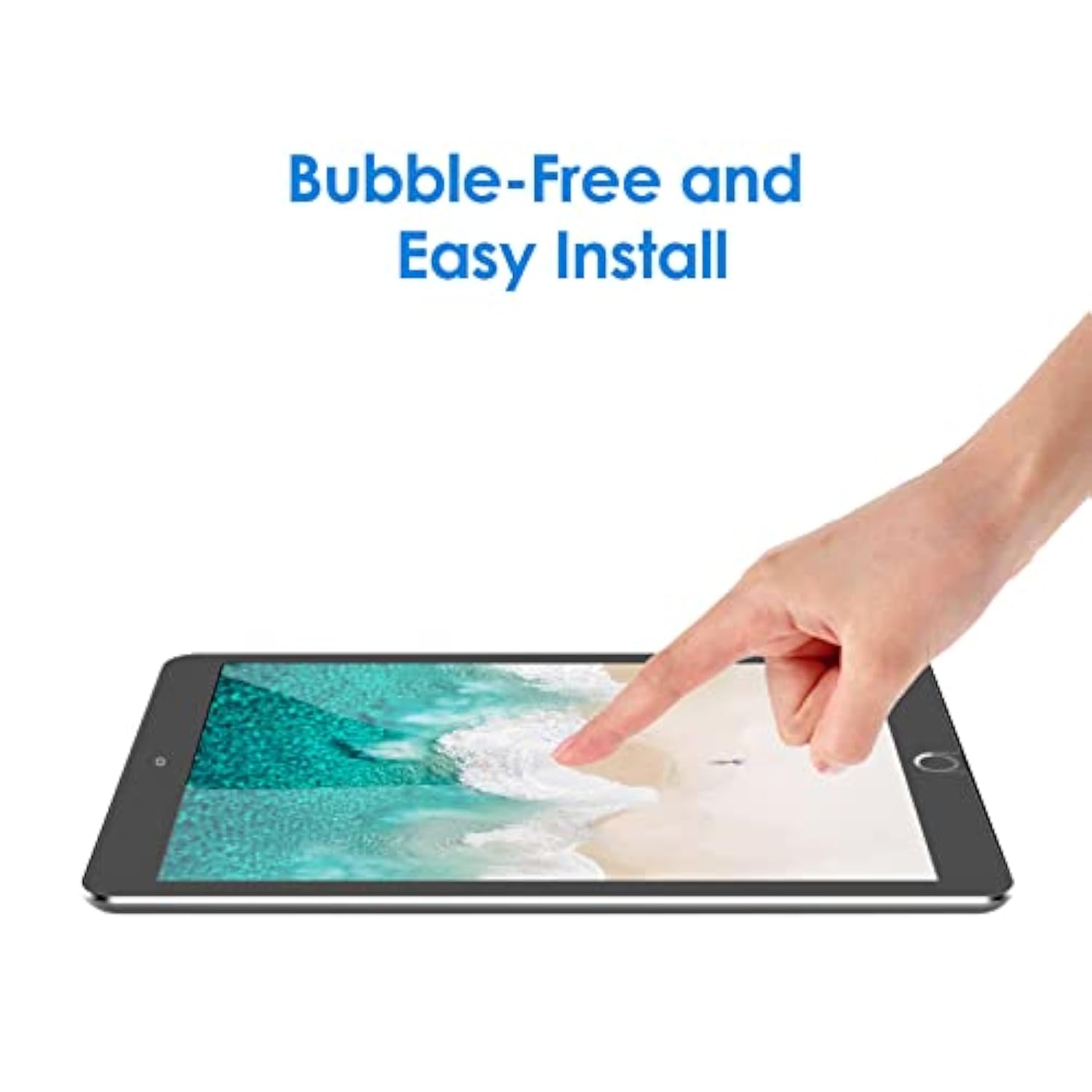 JETech Screen Protector for iPad Pro 10.5-Inch and iPad Air 3 (10.5 Inch 2019 Model), 9H Tempered Glass Film, HD Clear, 1-Pack