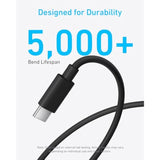 Anker 25W USB C Charger Block, Compact and Foldable, Supports PPS Fast Charging for Galaxy S24/Z Fold/Z Flip/Tab, iPhone, iPad (Black, 1pack with Cable)