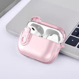 (With Lock) Clear Case Compatible For Cute Apple Airpods Pro 1/2 Cases Women, Tpu Transparency Air Pods Pro 1St 2Nd Generation Earbuds Case Bling Keychain For Airpod Ipod Pro2/1