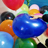 90-Pack 18" Balloons, 15 Colors Latex Balloons for Party Decorations