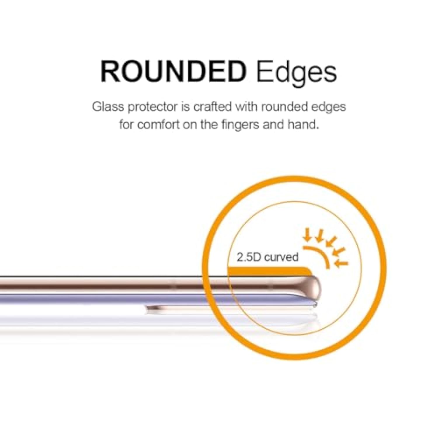 (3 Pack) Designed For Samsung Galaxy (S21 Plus 5G) Tempered Glass Screen Protector, Anti Scratch, Bubble Free