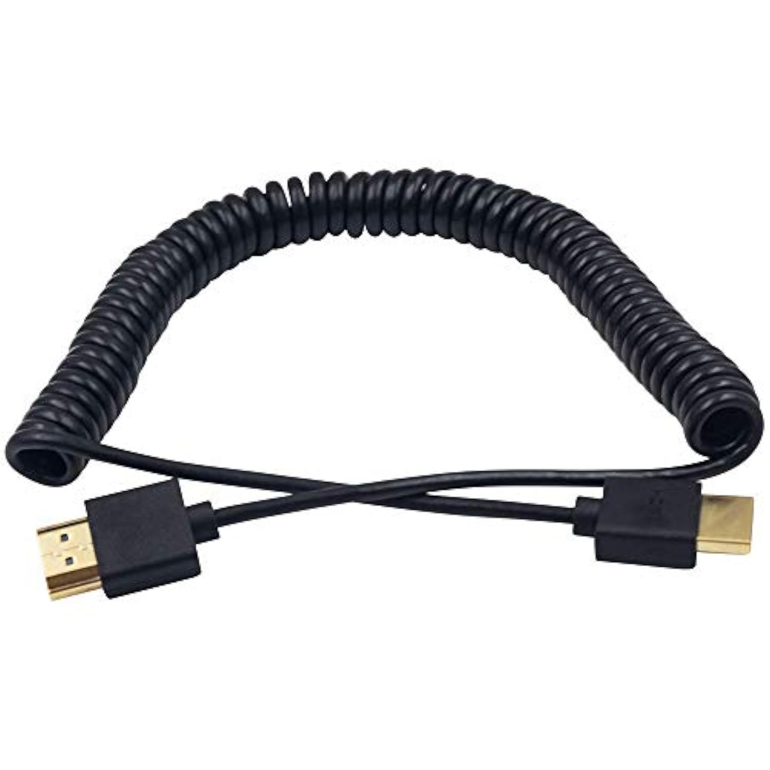 Hdmi Coiled Cable, 4K Hdmi Coiled Cable, Extreme Thin Hdmi Male To Male Extend