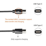 Usb Type C Splitter Charging Cable,1Ft 2 In 1 Multi Charging Cable, Usb A To 2