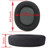 Arctis 9 Replacement Earpads Soft Ear Cushions Compatible With Steelseries Arctis9 Arctis7 Arctis5 Arctis3 Arctis1 And Arctis Pro Wireless Gaming Headphones (Arctis-Black)