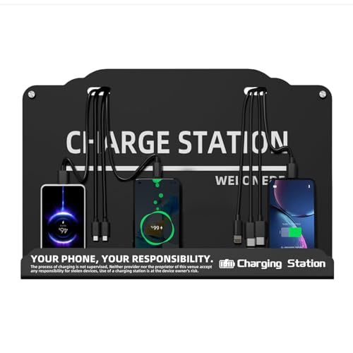 Wall Mounted Cell Phone Charging Station Mobile Phone Charging Station