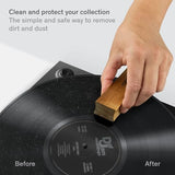 Record Cleaner Brush - Velvet Vinyl Brush - Record Player Accessories for Vinyl Cleaning