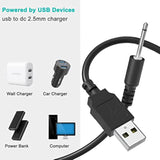 Usb Dc Charger,Rechargeable Dc Charger Cord,Replacement Dc Charging Cable,2.5M