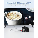 Mini Hdmi To Hdmi Cable 3Ft, 4K Hdmi To Mini Hdmi 18Gbps High Speed Mini Hdmi