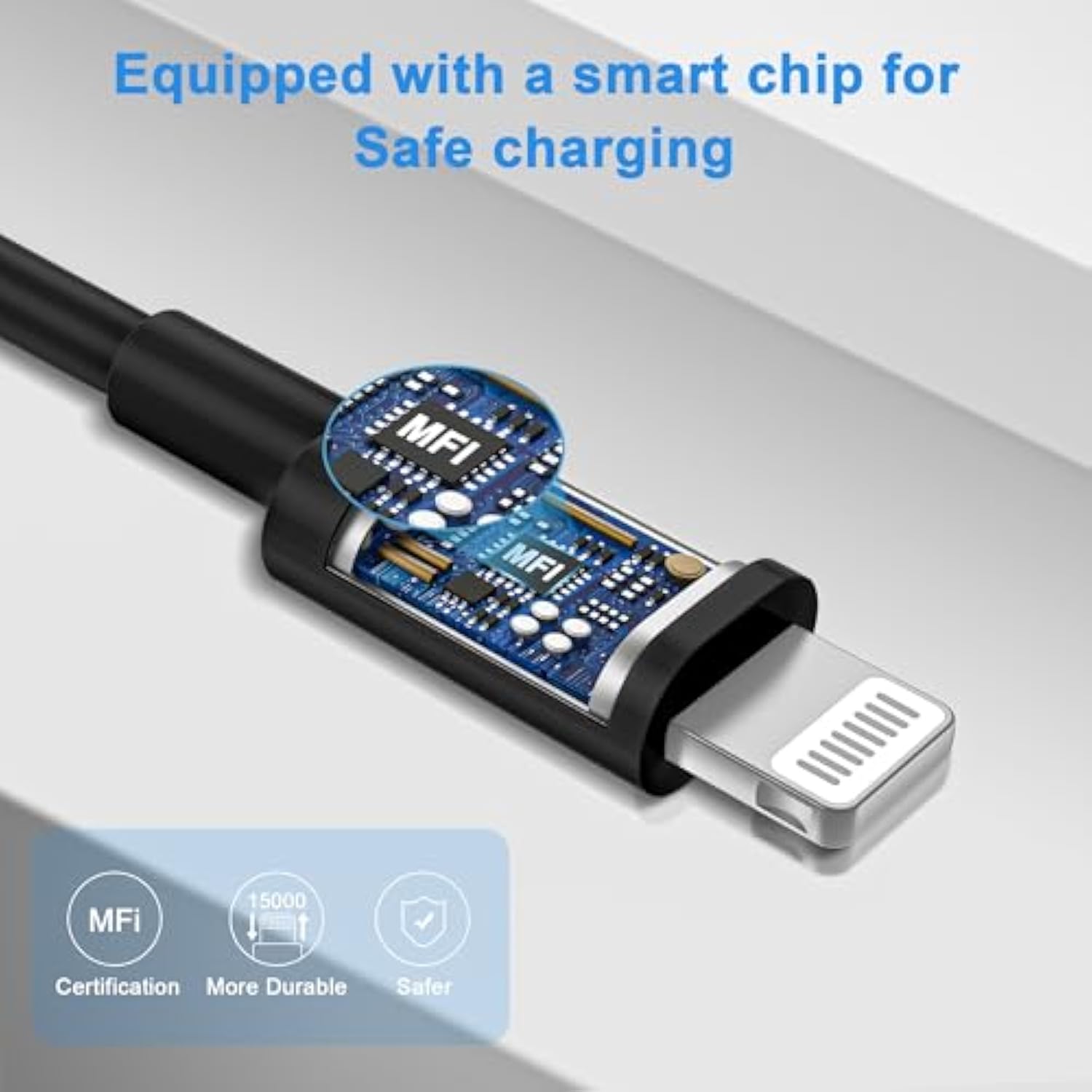 Iphone Charger Fast Charging, 3Pack Usb-C Wall Charger Block With 6Ft Usb C To Lightning Cables Compatible For Iphone 14/14 Pro/14Pro Max/13/12/11/Xs Max Type C Charge