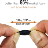 2 Layers Memory Foam Eartips Replacement For Raycon Impact/Fitness Bluetooth Earbuds Earpad * Upgrade