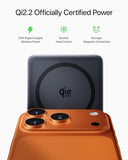 Picogo AM52 MagSafe Power Bank, Qi2.2 25W 10,000mAh Magnetic Portable Charger, 0.6" Slim 45W USB-C Fast Charging Alloy Wireless Battery Pack, Travel