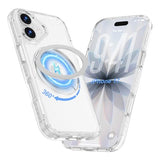 iPhone 17 Case with Stand, 360 Magnetic Ring Stand, Military-Grade Protection [Compatible with MagSafe] Shockproof Case for iPhone 17, 6.3 inch, Slim