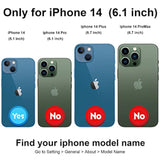 For Iphone 14 Wallet Case With Card Holder, White Leopard Pattern Back Flip Folio Pu Leather Kickstand Card Slots Case For Women Girls, Double Magnetic Clasp Shockproof Cover 6.1"