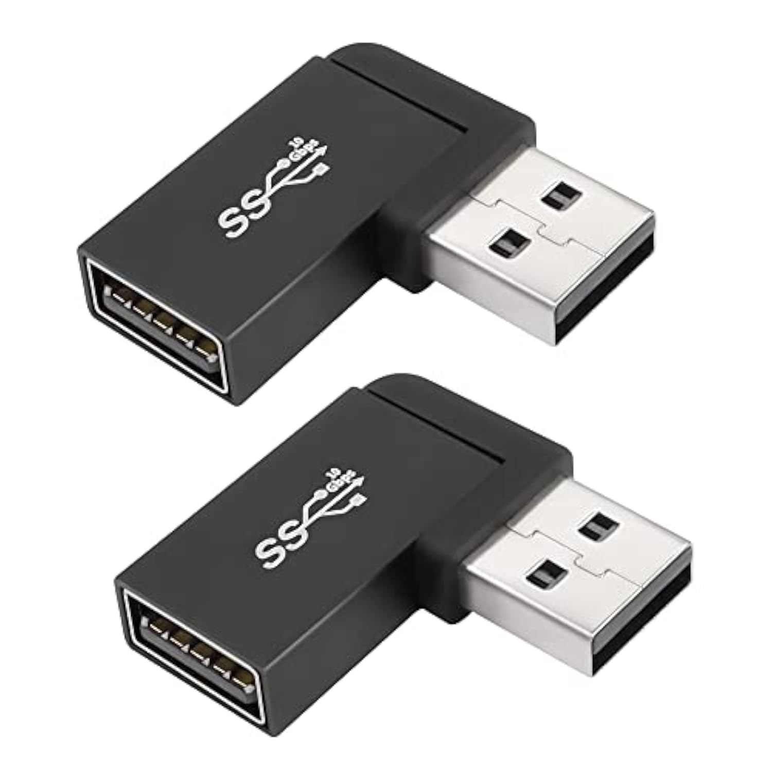90°Angle Usb 3.1 Adapter 10Gbps Usb 3.1 Male To Female Right Angle Connector U