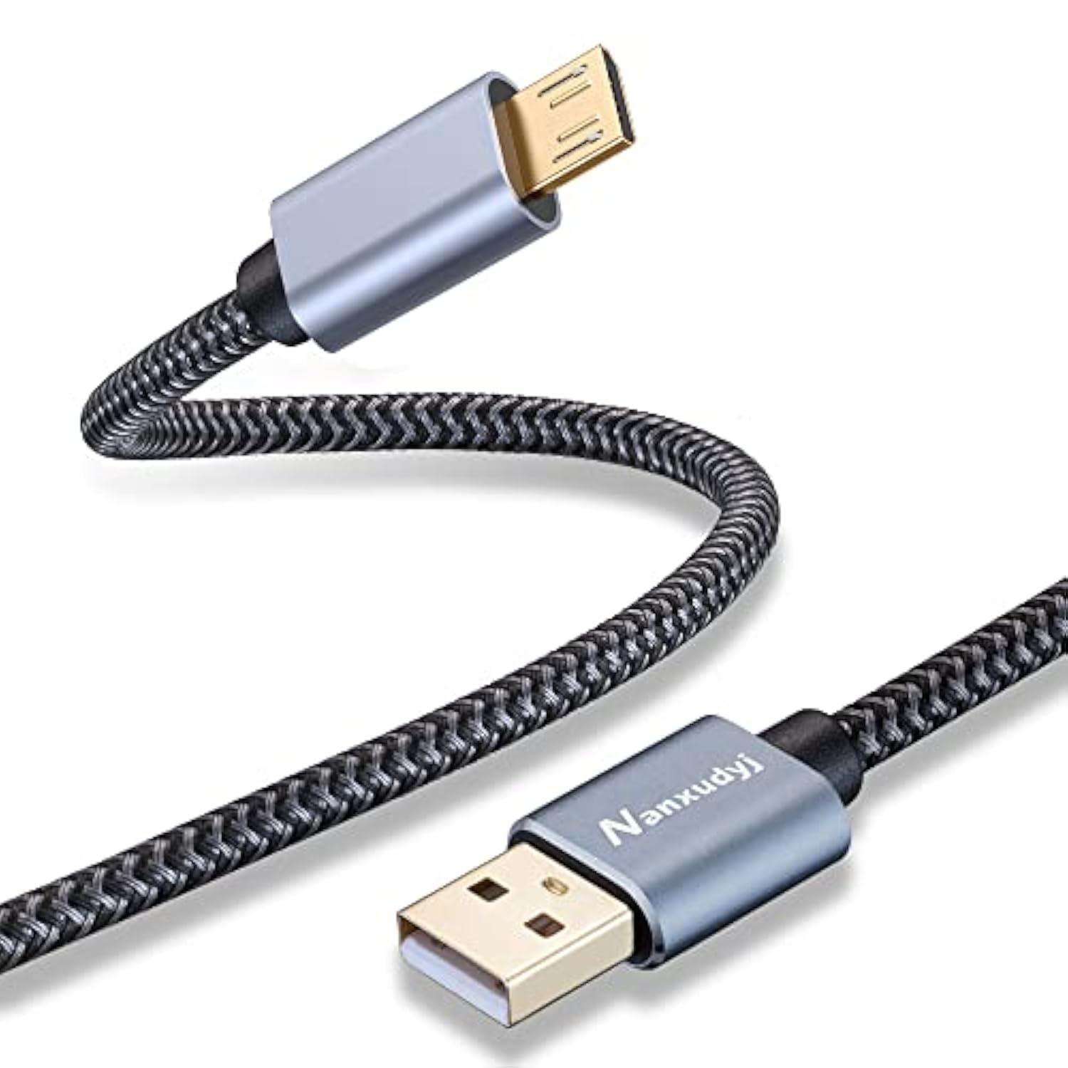 Micro Usb Cable 20Ft, Long Fast Charging & Sync Android Charger,Braided Nylon