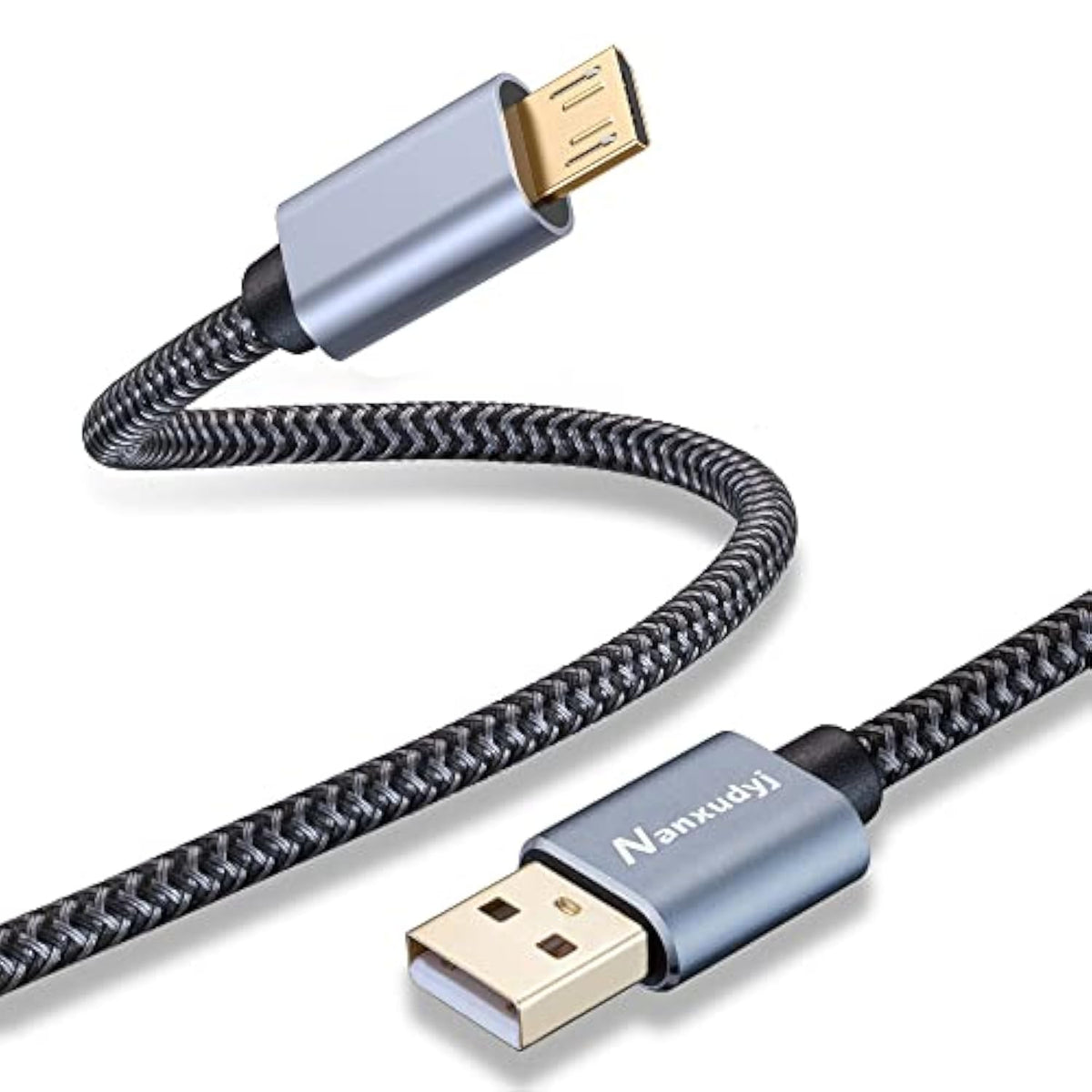 Micro Usb Cable 20Ft, Long Fast Charging & Sync Android Charger,Braided Nylon