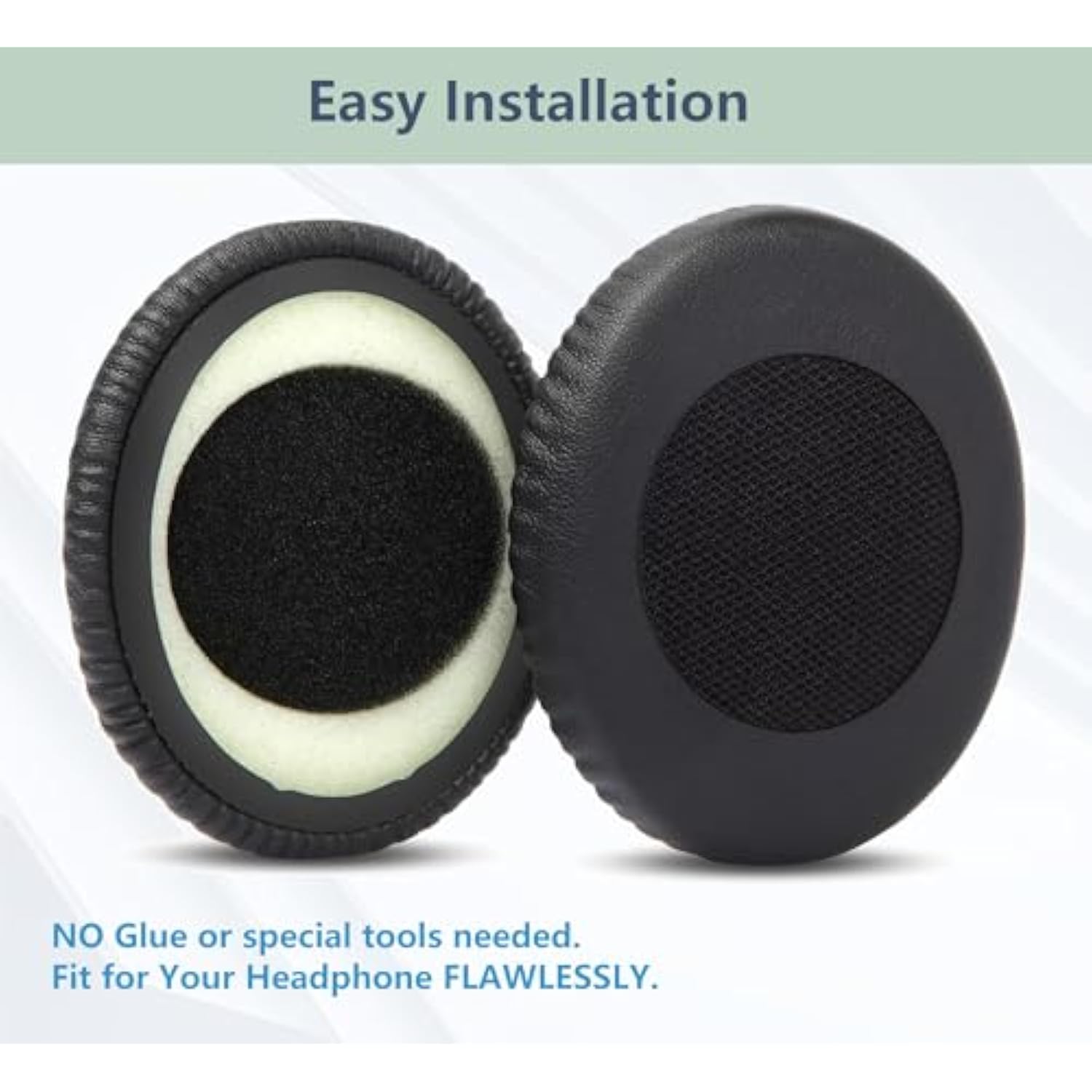 Prime Earpads Replacement Compatible With Sennheiser Sc160 Sc165 Sc130 Sc135 Usb Headphones Ear Pads Cushion(Protein Leather/Memory Foam)