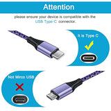 S24 Ultra Usb Type C Cable Fast Charging 6Ft/2Pack For Samsung Galaxy S24/S23/S22/S21/S25/S25 Ultra,3.1A Usb C To Usb A Cord Android Phone Car Cable Fast Charging For Google Pixel 9A/9/8,Iphone 16E 15