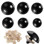 56 Pcs Large Safety Eyes Stuffed Animal Eyes Plastic 16-30 Mm Craft Crochet Eyes For Diy Of Puppet Bear Doll Making, 6 Sizes