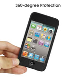 For Ipod Touch 4Th Generation Case With Universal Phone Lanyard,Shockproof Soft Tpu Ipod Case Cover For Ipod Touch 4 (Black)