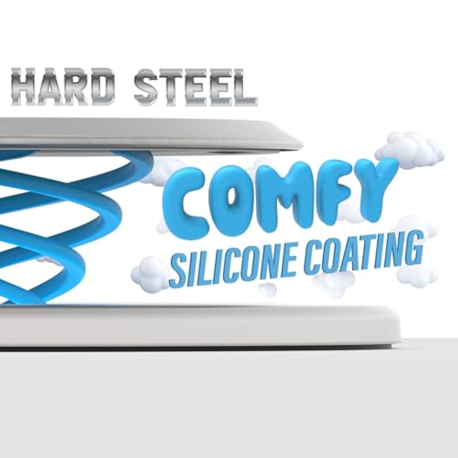 Ultra Thin MagSafe Grip: 10x Expandable, Removable for Wireless Charging, Steel