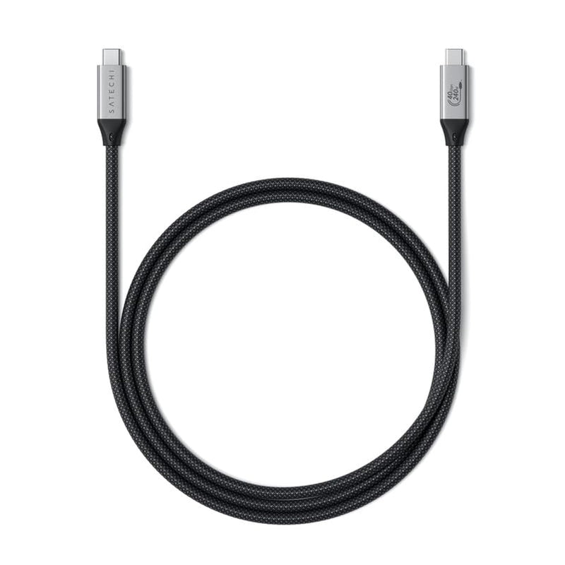 Satechi USB 4 Pro Cable, USB-IF Certified, 240W Power Delivery, 8K@60Hz/ 4K@12