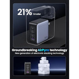 UGREEN Nexode X 160W GaN USB C Laptop Charger, 4-Port PD 3.1 Foldable Fast Charging Block for MacBook Pro, Dell XPS, iPhone 17/16/15 Series, Galaxy S25/S24, Pixel 10/9, iPad Pro, Steam Deck