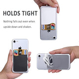 Cell Phone Wallet, Stick on Wallet (3 Pieces) (for Credit Card, Business Card & Id)