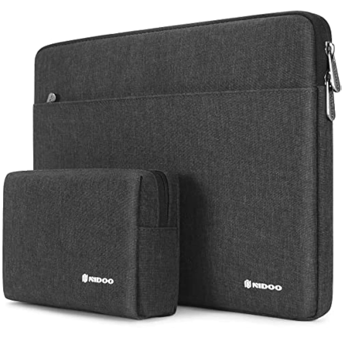 15.6" Laptop Sleeve & Accessory Bag For 15.6" Lenovo, Hp, Acer, Thinkpad Laptops - Dark Grey