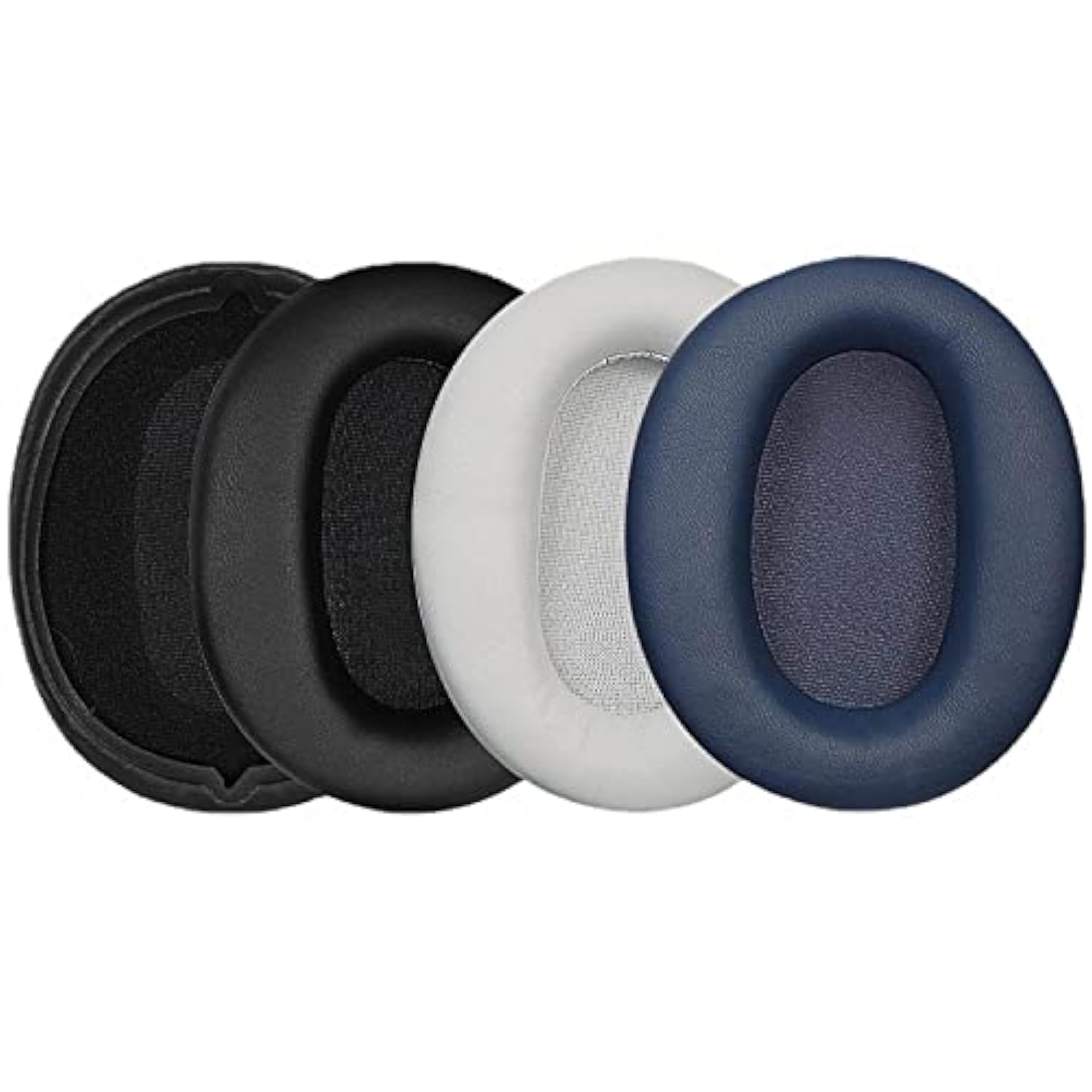 Wh-Ch710N Earpads Replacement Protein Leather Ear Pads Cushions Cover Repair Parts Compatible With Sony Wh-Ch710N Ch710N Wh-Ch720 Wh-Ch700 Headphones (White)
