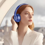 Bluetooth Headphones Wireless, Over Ear Stereo Wireless Headset 40H Playtime With Deep Bass, Soft Memoryprotein Earmuffs, Builtin Mic Wired Mode Pc/Cell Phones/Tvdark Blue …