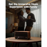 Rca To 3.5Mm Cable 6.6Ft, Aux To Rca Headphone Male To Male Jack Adapter Nylon Braided 1/8 Audio Y Cord For Smartphones, Mp3, Tablets, Speakers, Hdtv -Grey