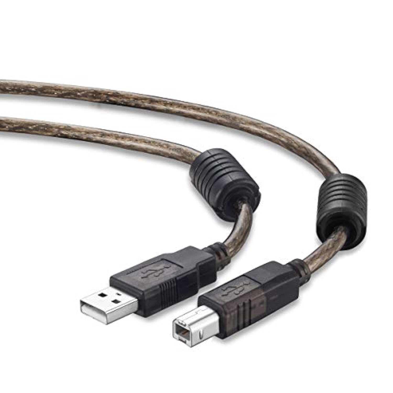 Active Usb 2.0 Printer Cable 100Ft - A-Male To B-Male High Speed Printer/Scanner/Repeater Cable For Hp, Canon, Lexmark,Dell, Samsung Etc (100Ft/30M)