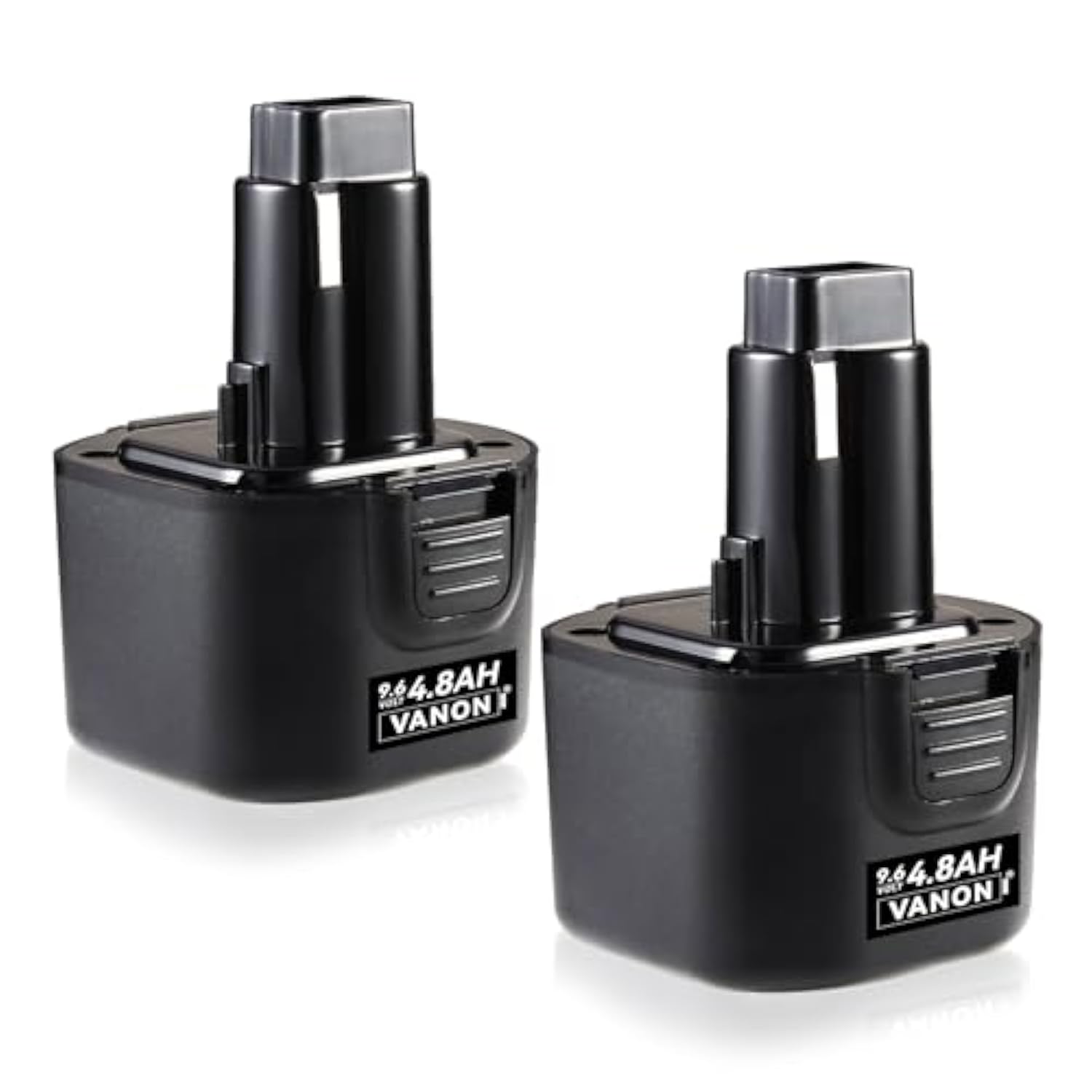 4.8Ah Replacement For Dewalt 9.6V Battery Ni-Mh Compatible With Dw9061 De9036 De9061 De9062 Dw926 Dw955K Dw955 Dw926K-2 Dw926K Dw902 Dw050 2 Pack