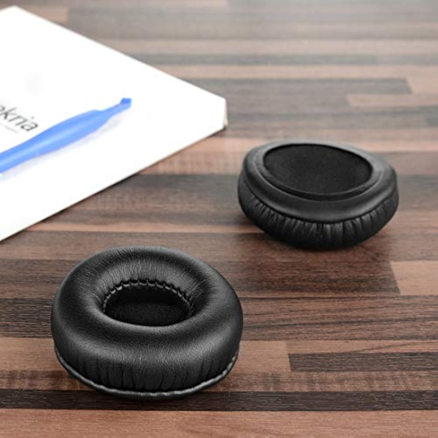 Geekria QuickFit Replacement Ear Pads for Koss Porta Pro PP, KSC 35/75/55/50/10, KTX PRO1, KTX8, PTX6 Headphones, Repair Parts (Black)