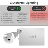 Pro World's Thinnest iPhone Charger Portable Power Bank 5000mAh Magnetic Built-in Lightning Cable TSA Approved Travel Charger iPhone 14 & Earlier