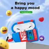 For Airpod Pro 2019/Pro 2 Gen 2022 Case 3D Nos Nitrogen Bottle For Boys Girls Kids Teens Cute Cartoon Fun Soft Silicone Design For Airpods Pro Cases Cover Funny Fashion For Air Pod Pro Covers