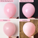 Pink Balloons 129Pcs Light Pink Balloons Different Sizes 18 12 10 5 In