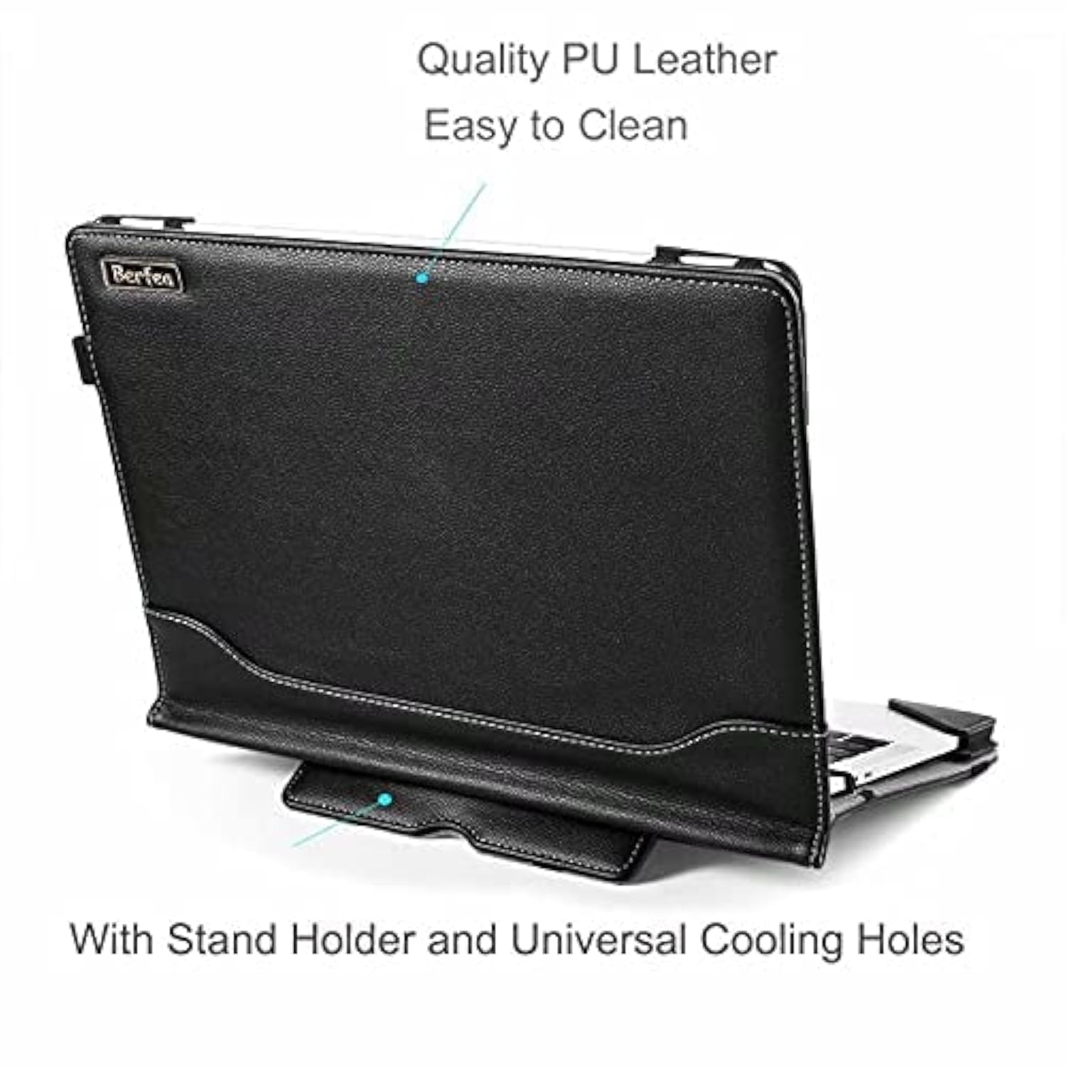 Protective Case Cover Compatible With Hp Elitebook 660/665 G11 16”, Elitebook 860/865 G9 G10 G11 16 Inch Notebook Sleeve Pu Leather Stand Hard Protective