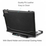 Protective Case Cover Compatible With Hp Elitebook 660/665 G11 16”, Elitebook 860/865 G9 G10 G11 16 Inch Notebook Sleeve Pu Leather Stand Hard Protective