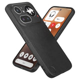 Case for Nothing Phone 4a Pro, Frosted Shield TPU Bumper Back Cover Slim Fit Shockproof Protective Phone Case for Men Women Black