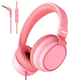 Kids Headphones Wired Volume Limited 85/110Db Over Ear Foldable With Shareport