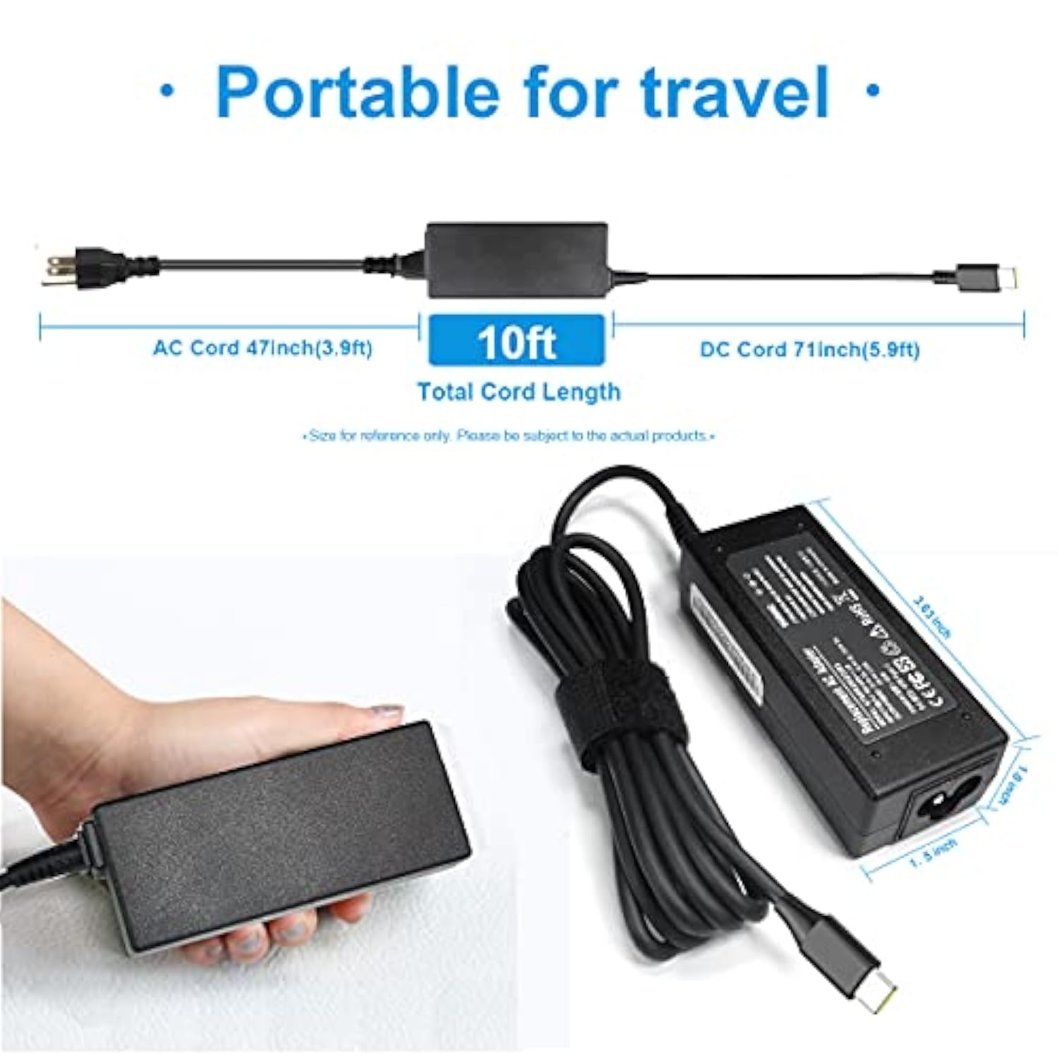 45W Usb-C Type C Charger Adapter For Acer Chromebook Spin 15 13 11 315 713 311